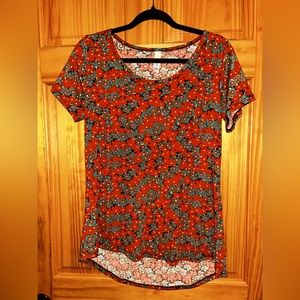 LulaRoe patterned top